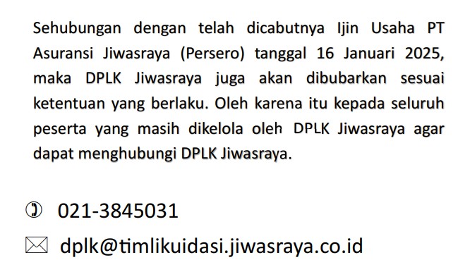 Pengumuman Jiwasraya